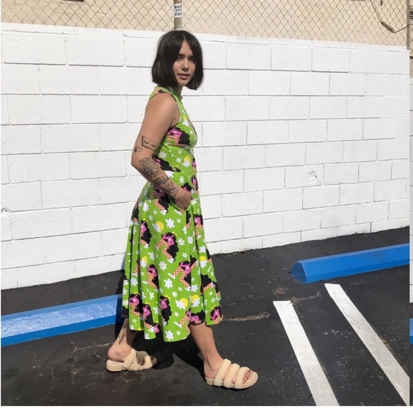 Nooworks Dahlia Dress in Checkered Girls - Picture 6 of 8